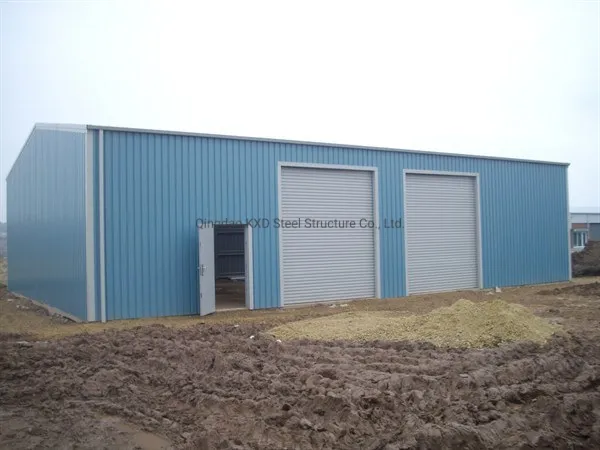 Wide Span Prefabricated Light Steel Structure Construction Shed Factory Building (KXD-SSW97)