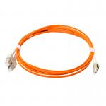 9/125um Duplex single mode CATV optic fiber patch cord 1M LC UPC-SC UPC