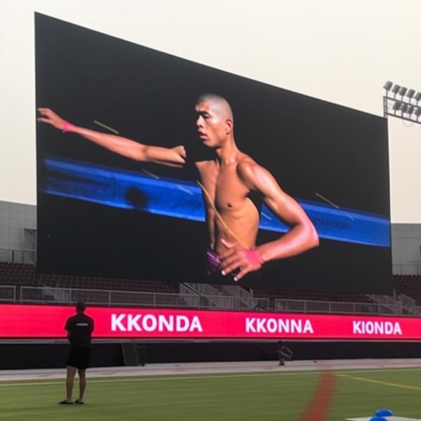Sports Outdoor LED Perimeter Display For Advertising IP65 6500nits