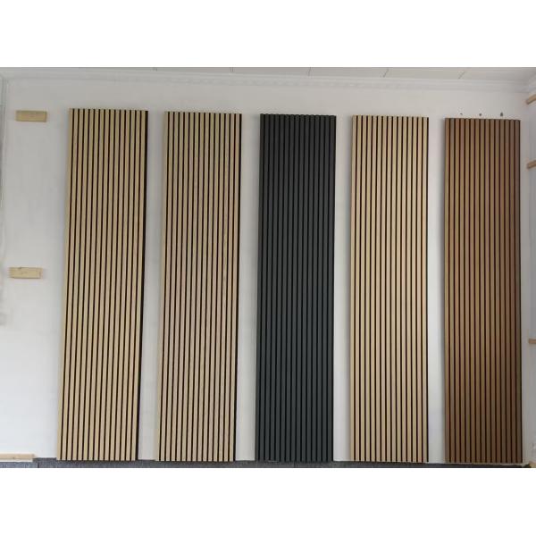 Deals B2B Exclusive PVC Wood Akupanel Acoustic Wall Panels Grade E0 Environmental Protection Soundproofing