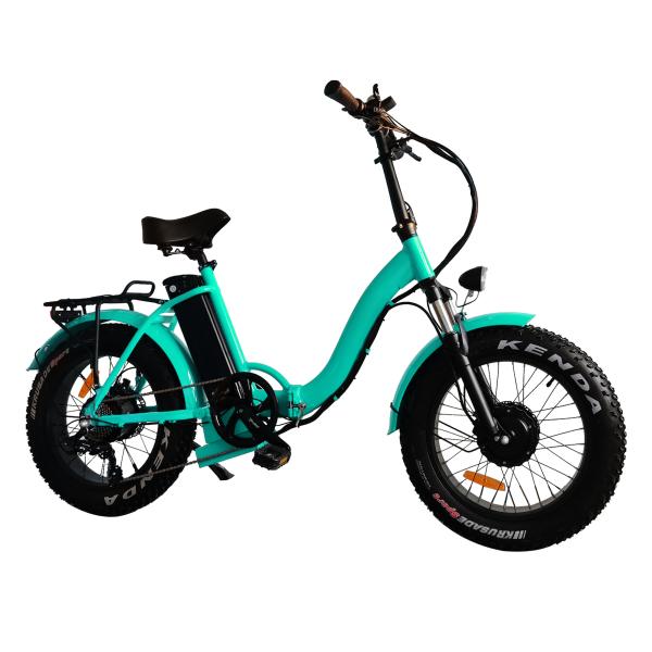 10ah 36v 20 Inch Electric Folding Bike 500 Watt Small Foldable Ebike