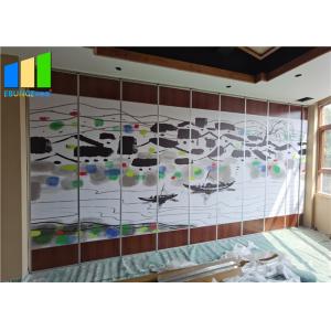 School Classroom Sliding Folding Door Sound Proof Movable Parititon