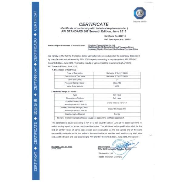 Xtv High Quality Industrial 150-300lb API ANSI 10K-20K Flange Stainless Steel Pneumatic Actuator Flanged Ball Valve