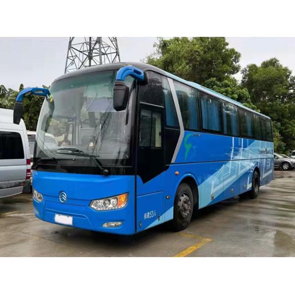 Golden Dragon Used Coach Bus 53 Seats Euro 4 LHD Diesel Fuel
