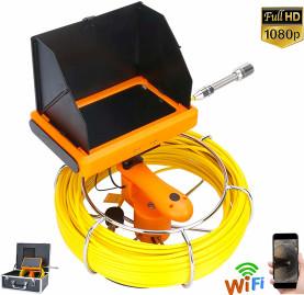 China 7inch Sewer Line Drain Pipe Inspection Camera 20m DVR 360 Degree on sale