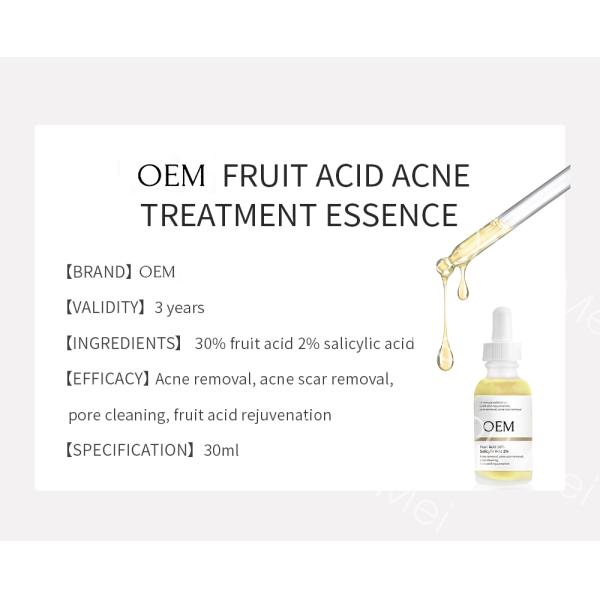OEM Skincare Face Serum Salicylic Acid Spot Treatment Gel Serum Dermatologist 30ml