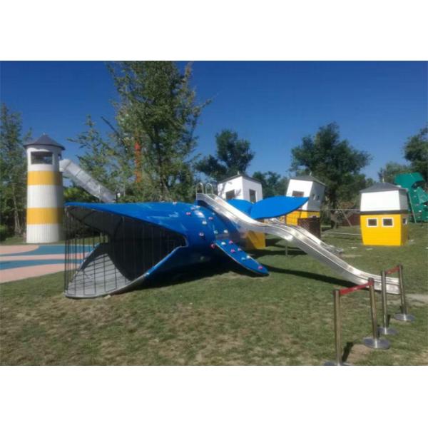 Sea Theme Shrimp Whale Playground Artistic Outdoor Playground Equipment