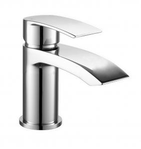 Quality Deck Mounted Basin Mixer Taps Brass Polished Bathroom Mixer Faucet 3 Years Warranty: wholesale