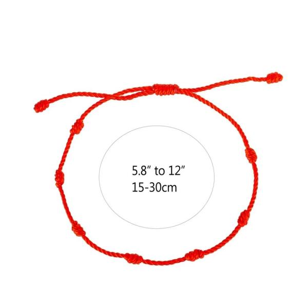 Adjustable Size Embroidery Bracelets Rope Crafts Bracelets For Couple Gift 15 - 30cm