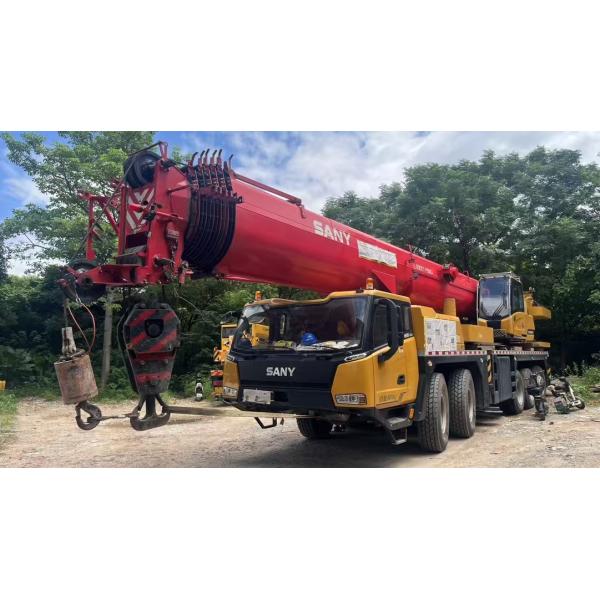 2023 SANY Second Hand Mobile Truck Crane 100T Fully Hydraulic Truck Crane Used