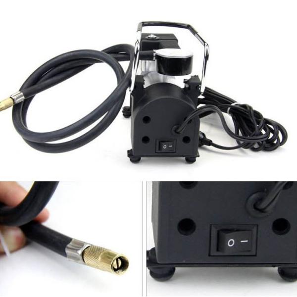 Car 12v Heavy Duty Air Compressor Portable Air Ride Pump Ce Listed With Watch