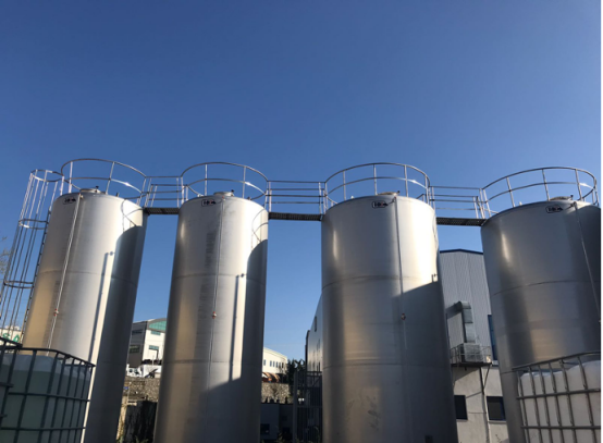 50000L 8 Bar Stainless Steel Fuel Oil Storage Tank