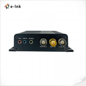 Quality Bidirectional RS485 RS422 Stereo Audio Converter 3G SDI With Loop Out wholesale
