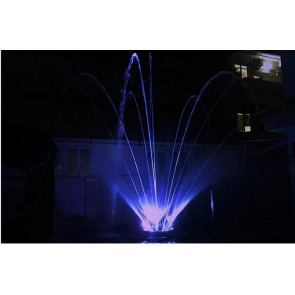 Outdoor 1.5m Flower Floating Water Fountain For Lake