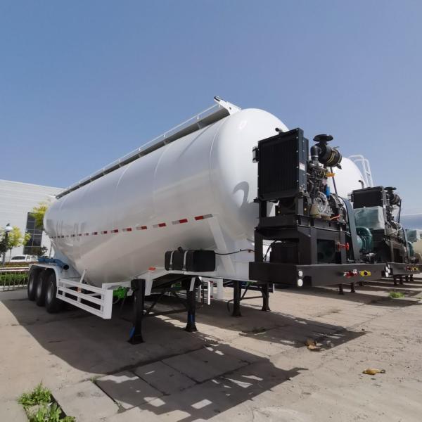 High-Capacity Powder Tank Trailer &ndash; Efficient Bulk Cement Hauling
