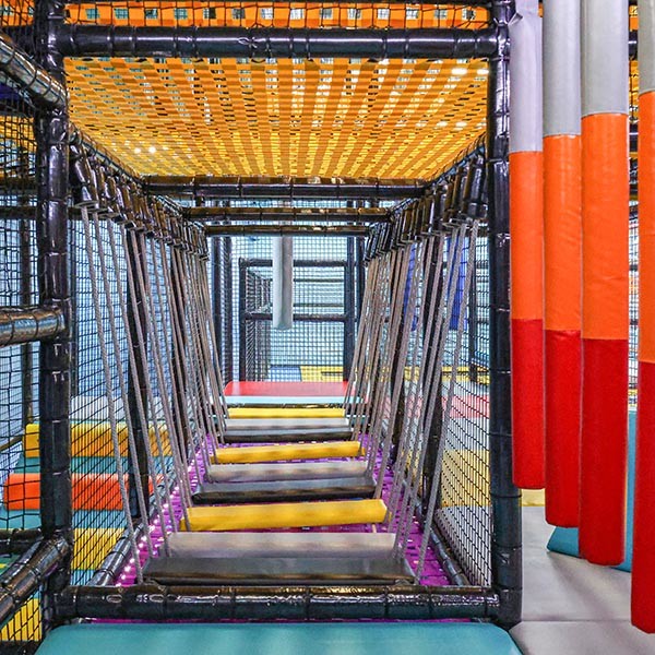 Junior Ninja Course Indoor Playground Equipment for Ages 5-12