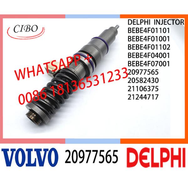 Fuel engine Diesel Injector BEBE4F07001 20977565 20582430 21106375 21106375 21244717 BEBE4F1101 E3.3 for VOL MD13 US07