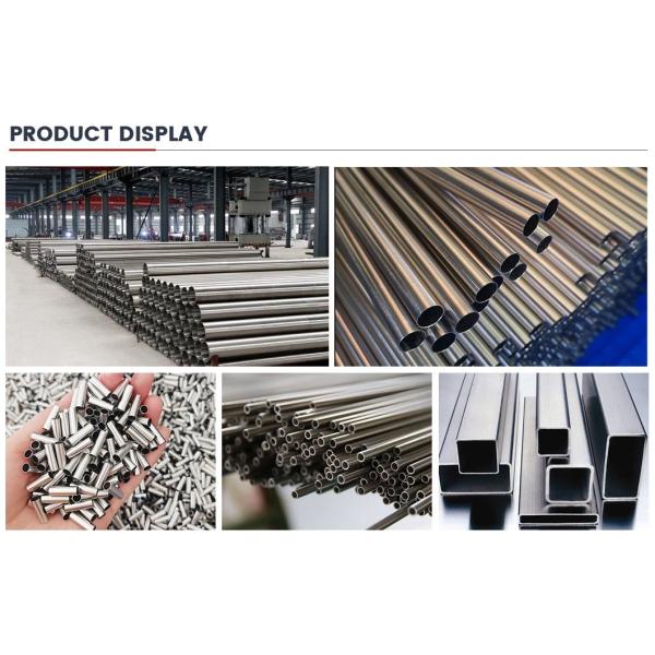 Free Sample High Quality ASTM Jin En GB DIN 2b/Ba/Hl/8K/No. 4/Etched/Satin Round Tube out Diamer 8-1200mm Stainless Steel Tube with BV Factory Certification