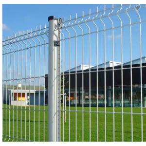 Home Outdoor Decorative Metal 3d Bending Curved Fence Panel Welded Rigid Wire V