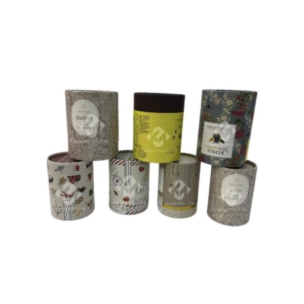 Multipurpose Cardboard Cylinder Packaging Smooth Surface Structural Integrity