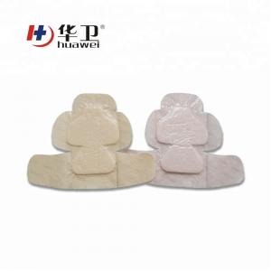 18*18cm high absorbent no pain peel off silicone dressing