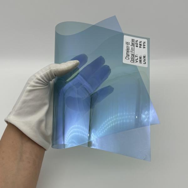 Nasido IRR99% Blue Chameleon Window Tint 2 mil Thickness Explosion Proof Anti UV