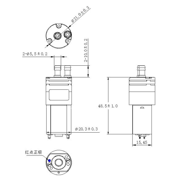 200ML - 500ML Micro Water Pump Mini Water Pump DC 3 6V For Sweeper