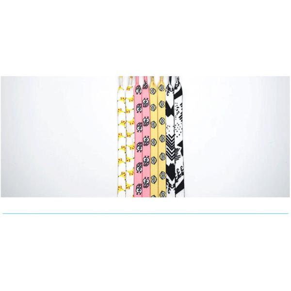 custom printed shoelace Power Item Piece Packaging Color Feature Hand charms flat shoelace Origin Type GUA Size Place