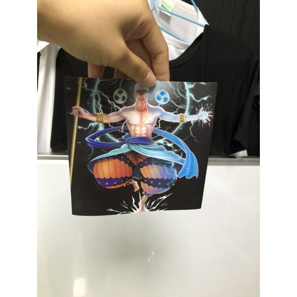 Fabric Plastics 3D TPU Soft Lenticular Printing For Clothing