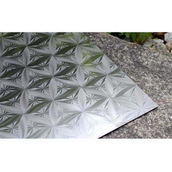 Perforated Perforated Decorative Embossed Metal Sheets 304 Stainless Steel
