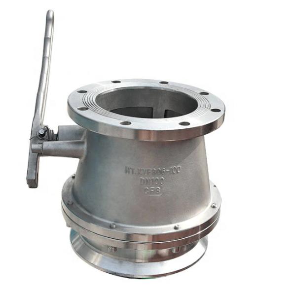 4 Inch Stainless Steel API Tanker Truck Adapter Loading and Unloading Valve with 0.6Mpa Pressure