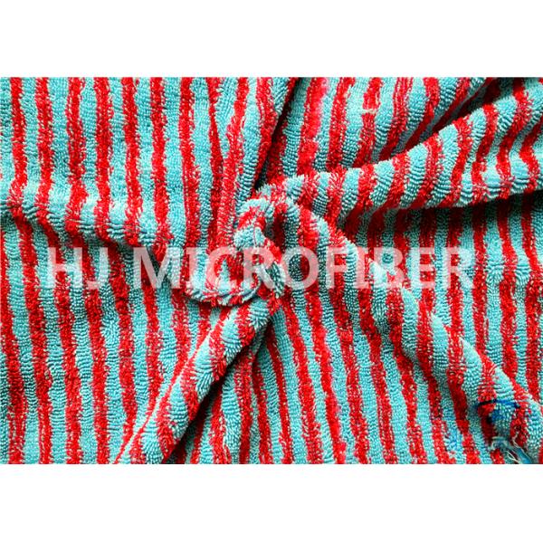 Knitted 100% Polyester Microfiber Fabric / Industrial Mopping Cloth Fabric