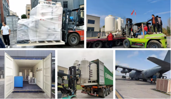 5-5000Nm3/H VPSA Oxygen Generator with 95% Filling Rate and 6058mm Length for Ambient Temperature Applications