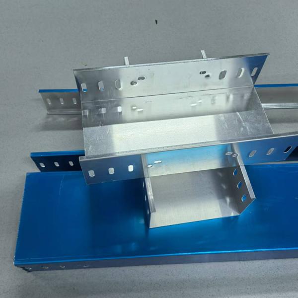 Lightweight Durable Aluminum Ladder Type Cable Tray With 50mm-150mm Height