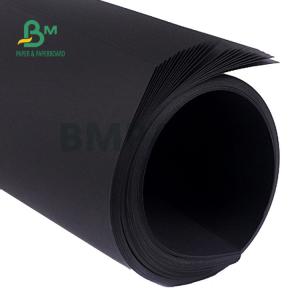 Quality 400gsm Black Kraft Paper Board For Photo Frame 70 x 100cm Folding Resistant wholesale