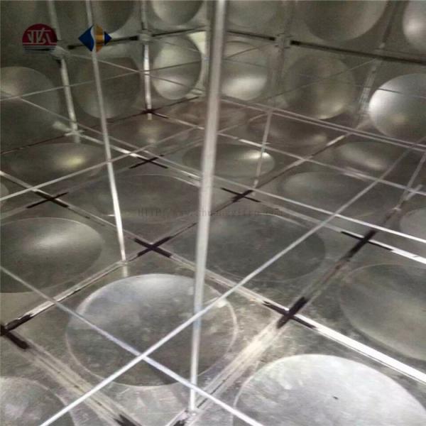 SUS304 Stainless Steel Rain Water Storage Tank for Water Treatment in Food Beverage Shops
