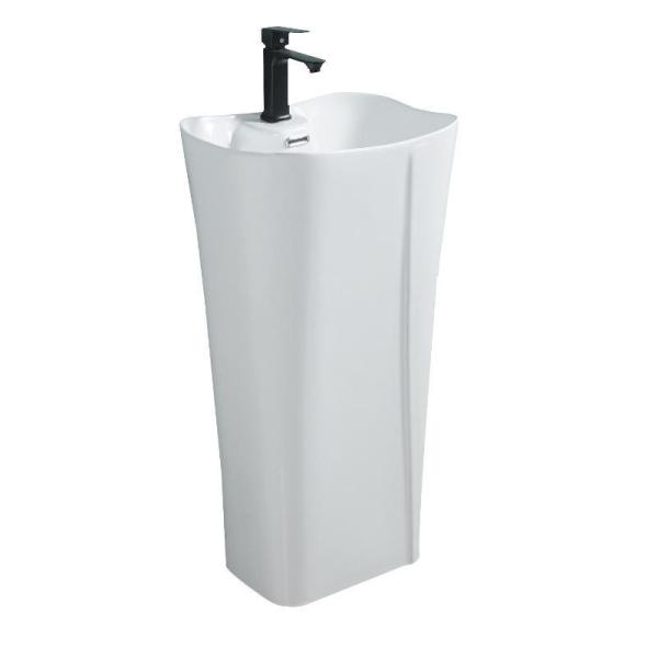 Wholesale Price Modern Sanitary Ware Free Standing White Ceramic Bathroom Wash