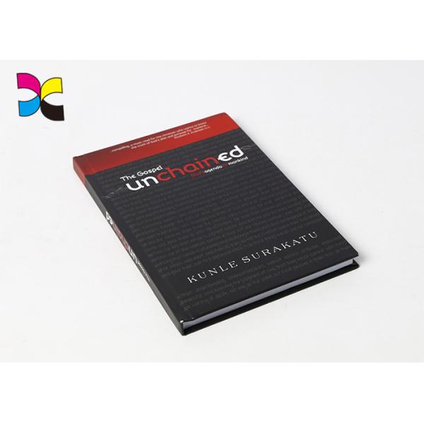 Grey Board / C2S Glossy Art Paper Hardcover Book Printing In CMYK Color Printing