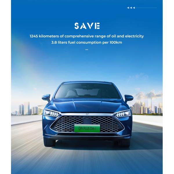 1.5L High Efficiency Engine BYD EV Car Long Mileage BYD Qin Plus DMI
