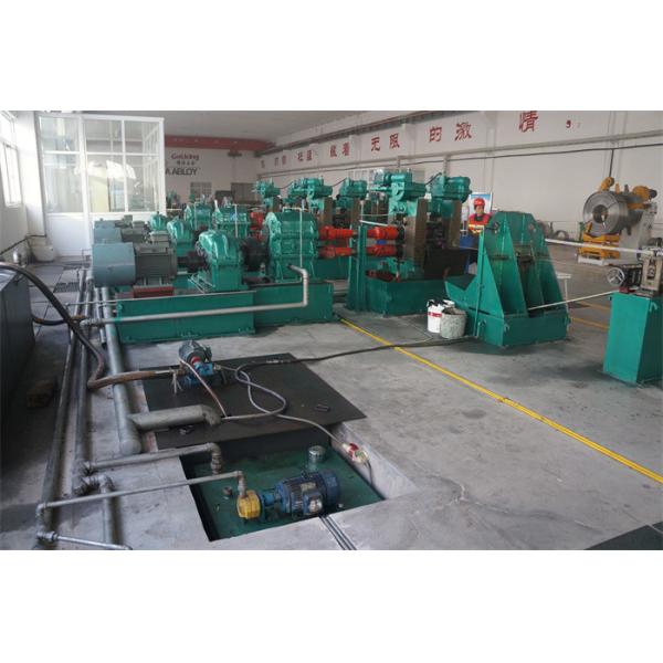 Tandem Cold Rolling Mill Line Machine For Flat Steel Bar 4 X 35mm