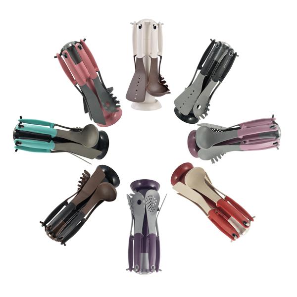 210 Degrees High Temperature Deformation Nylon Kitchen Tools Set for Professional Chefs