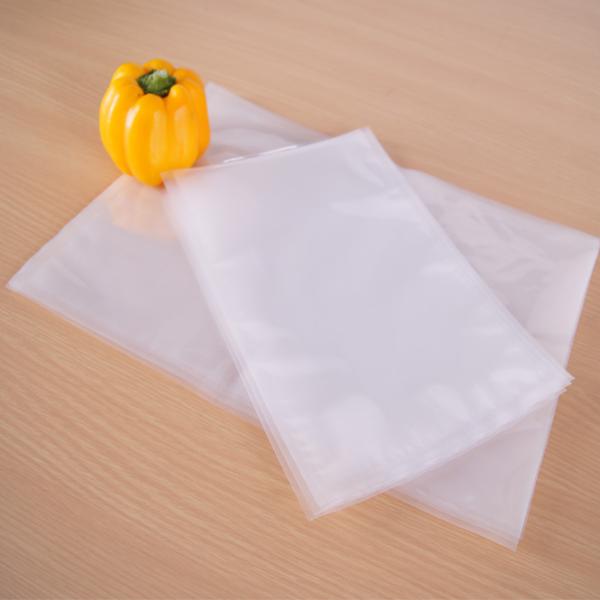 High Transparent Embossed Texture Vacuum Bags for Food Packaging