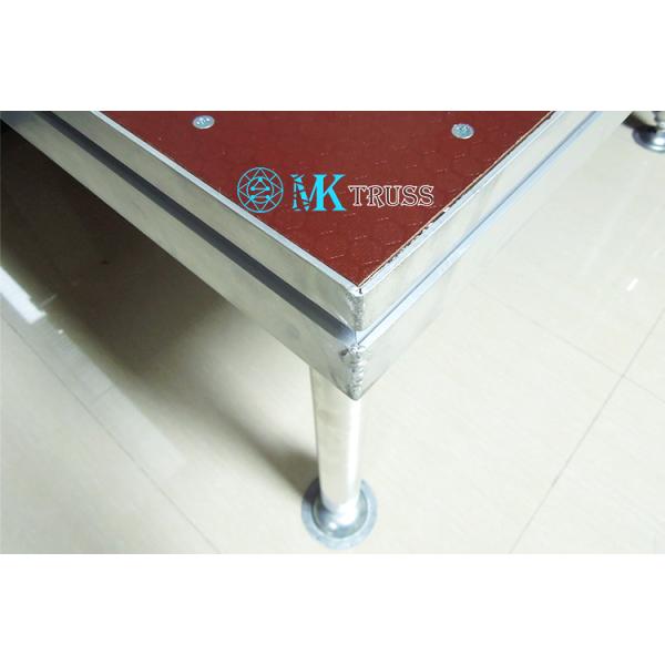 18mm Plywood or Tempered Glass Top Aluminum Outdoor Mobile Event Stages for Stage Show
