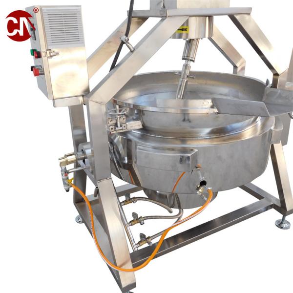 Industrial Semi Automatic Stirring Pot/Planetary Cooking Pot/Planetary Cooking Jacketed Kettle with Mixer
