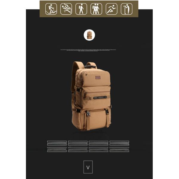 900D Oxford Cloth Outdoor Backpack Waterproof Sport Bag For Outdoor Activities