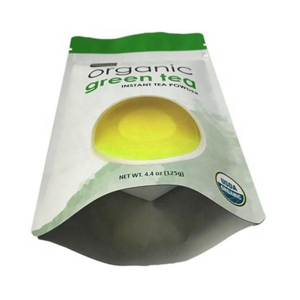 0.9KG Stand Up Packaging Pouches Aluminum Lamination Moisture Proof CE