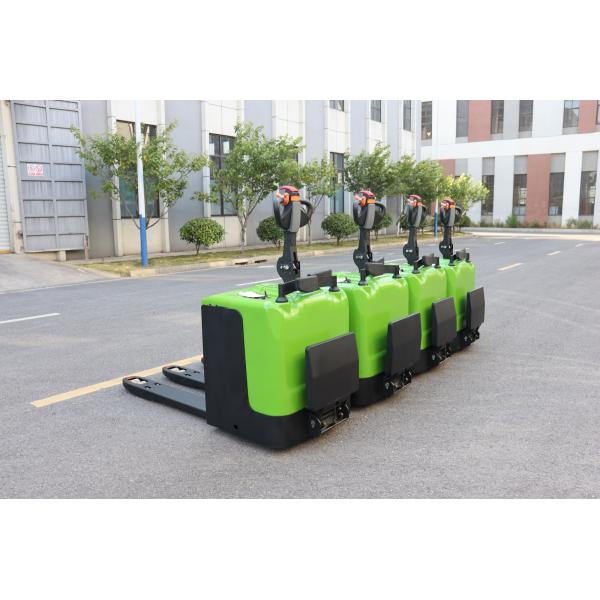 1550mm Fork Battery Powered Pallet Truck For Food & Beverage Factory