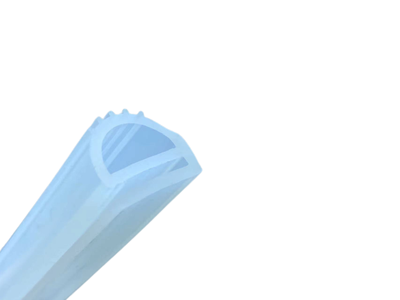 Custom Color and E/P Shape Heat Resistant Silicone Oven Door Rubber Seal Strip