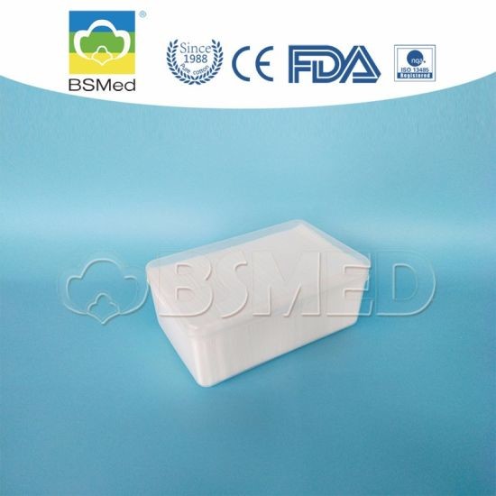 Square Make Up Cosmetic Cotton Pads Plain Pattern 5 * 6cm / 6 * 7cm