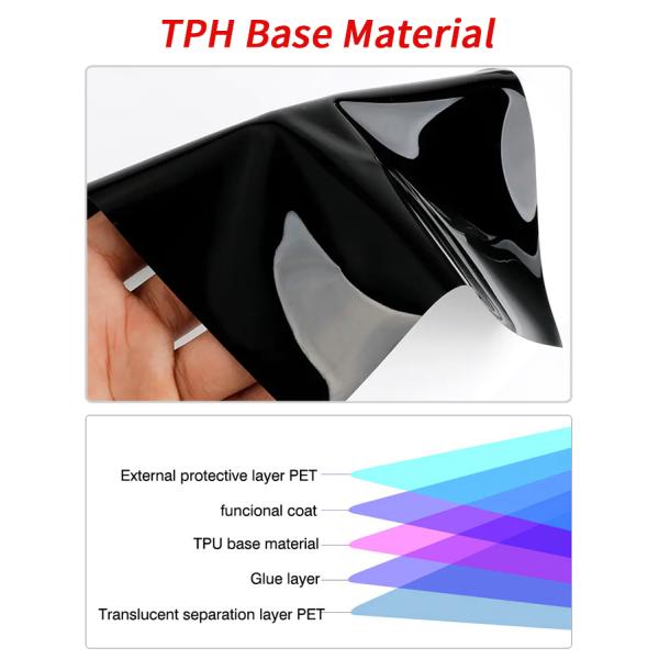 TPH Color PPF Paint Protection Vinyl Film Full Body Car Vinyl Wrap Film